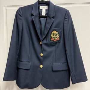 Liz Claiborne Blazer with Gold Accents